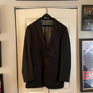 Wilke Rodriguez Modern Fit Charcoal Suit 38L/32x32